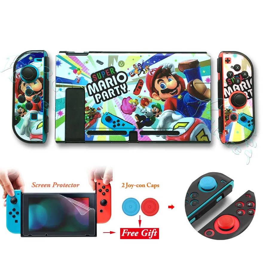 Защитная пленка для nintendo s с переключателем для nintendo_ Switch Shell nintendo Switch Cover для nintendo switch - Цвет: A062