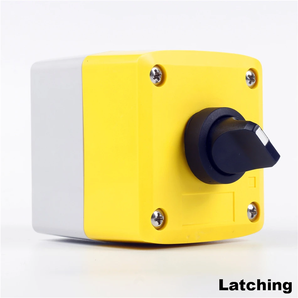 

Selector switch Short handle Latching button switch+button BOX GOB-1A-11X/FU IP65 Suitable for harsh environment