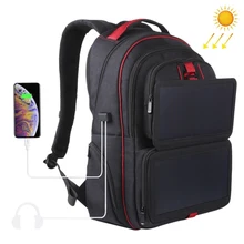New Camera Bags Laptop Backpack Shoulder bags with 14W Solar Panel USB Charger for Mobile Phones Tablets