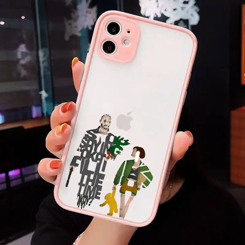 

Killer Leon Uncle Girl Phone Cases matte transparent For iphone 7 8 11 12 plus mini x xs xr pro max cover