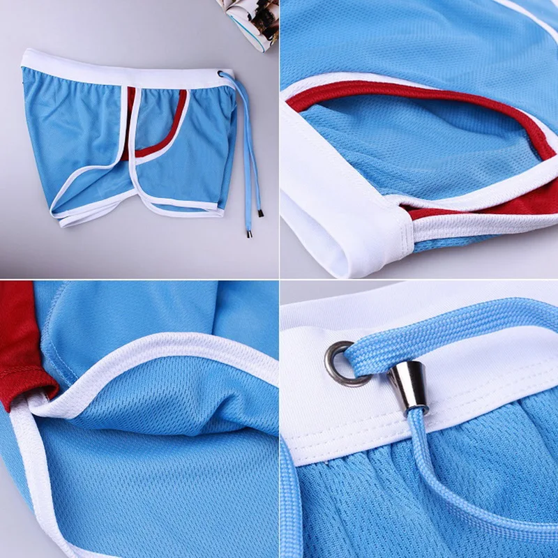 Мужские пляжные шорты Sfit летние плавательные быстросохнущие дышащие свободные с