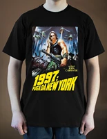 escape from new york movie poster ver 3 kurt russell t shirt black s 3xl sleeve tee shirt homme t shirts