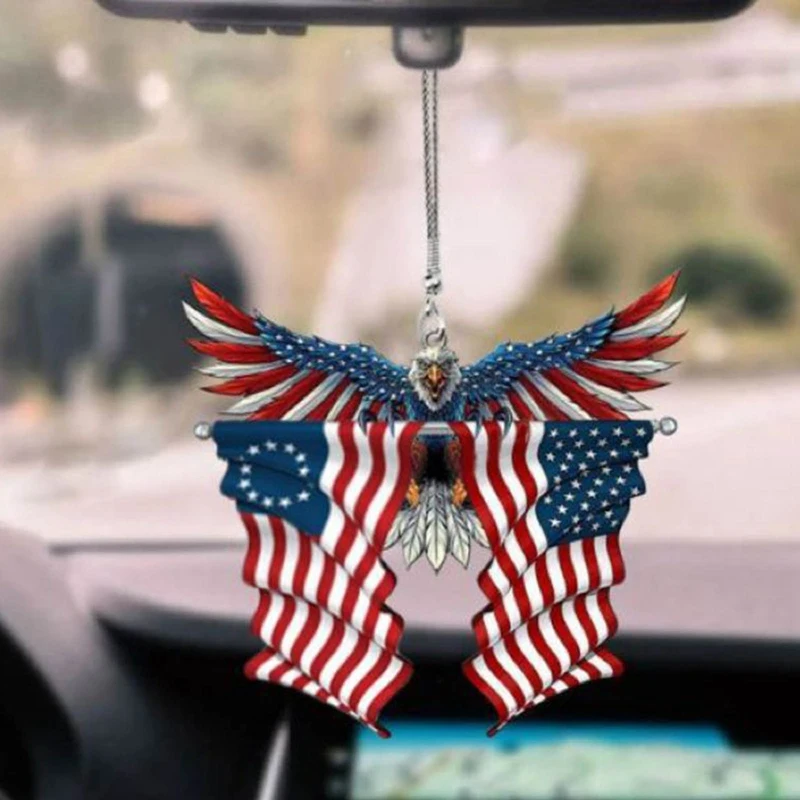 

Eagle for car Eagle Ornaments Charms Auto Decor Cars Accessories Family Friend Gifts can be customized