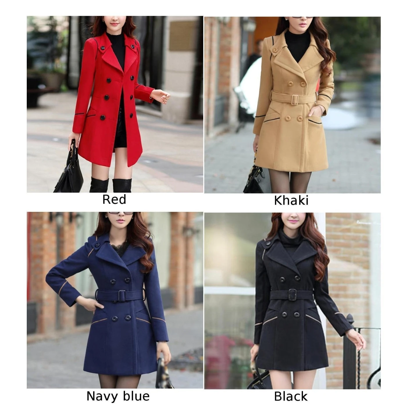 Женские куртки классические повседневные модные тонкие пальто с лацканами