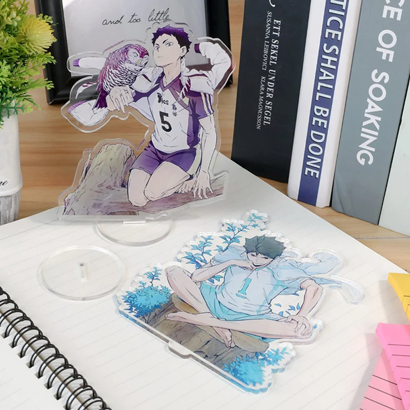 13 см аниме фигурки Haikyuu Настольная плита модели акриловая модель на подставке