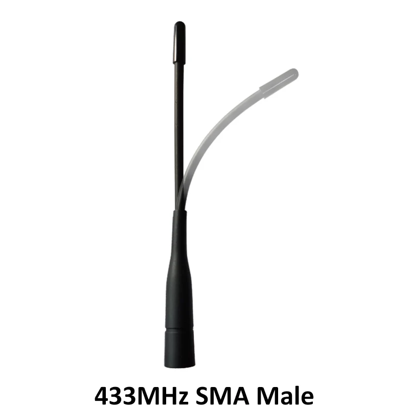 5 10pcs 433MHz IOT antenna SMA Male Connector antena 433 mhz antenne directional waterproof antennas for Walkie talkie wireless