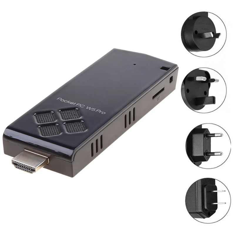 Мини-компьютер W5 Pro мини-компьютер I-ntel A-tom Z8350 четырехъядерный процессор 1 44 ГГц 2