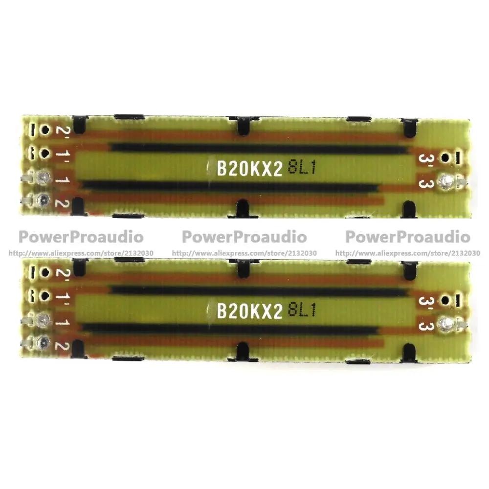 2pcs Original ALPHA Crossfader PCB ASSY 704-DJM250-A032-HA For Pioneer DDJ-SR SX DJM-250 Without | DJ Equipment Accessories
