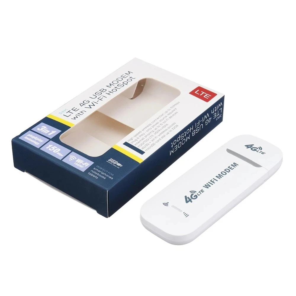 4G LTE FDD Мобильный Wi-Fi USB-модем маршрутизатор со слотом для SD-карты - купить по