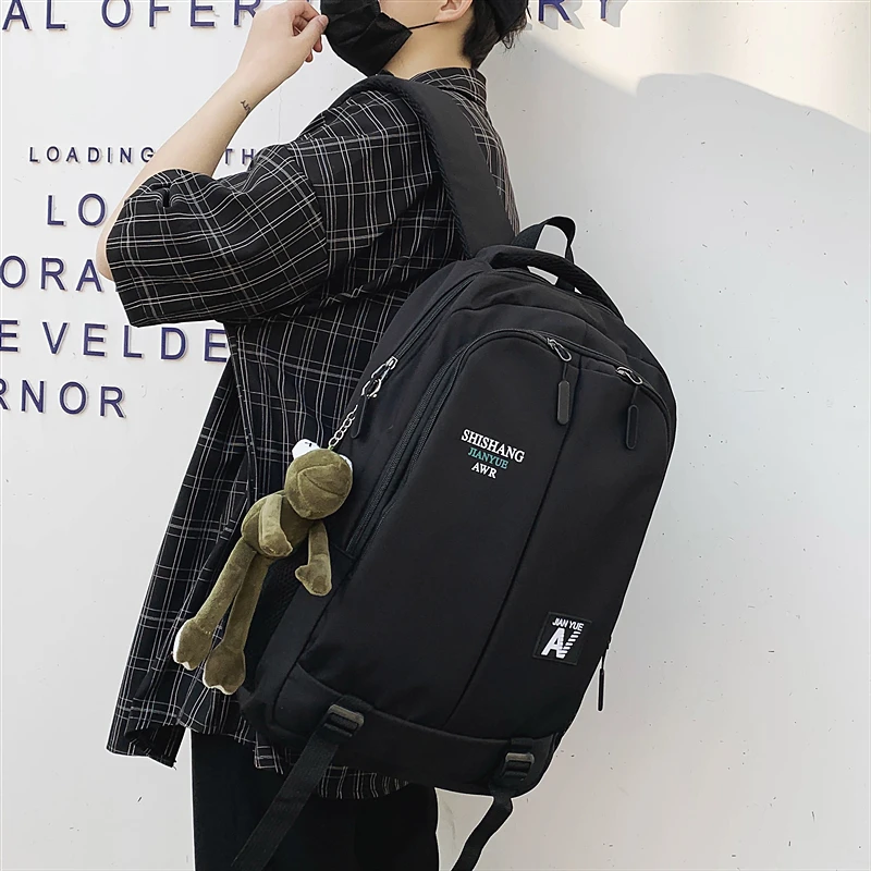 

PB2958 2020 new large-capacity schoolbag men's backpack