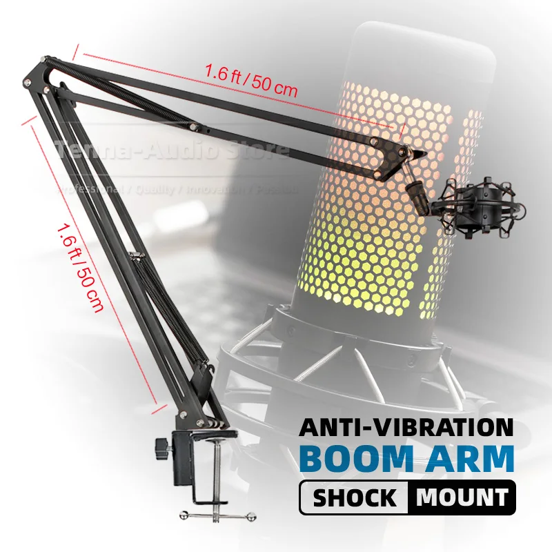 Сменный подвесной кронштейн для настольного микрофона держатель с зажимом удара
