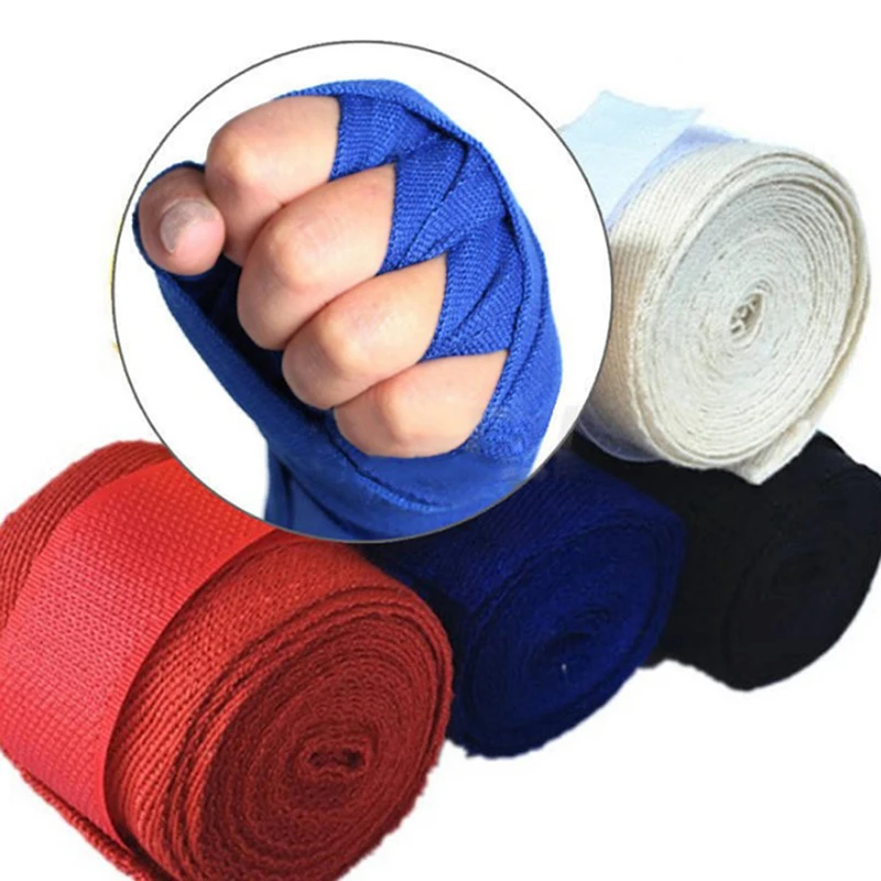 

Boxing Bandage Hand Wraps 2500 X 50 X 1mm Muay Thai Kickboxing Kick Boxing Men Women Boxer Taekwondo Sports Bandages