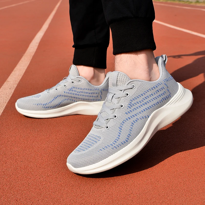 

2021 New Arrivals Men Daily Fashion Casual Sneakers Light Breathable Training Sport Shoes Men Original Streetwear Men Sneakers