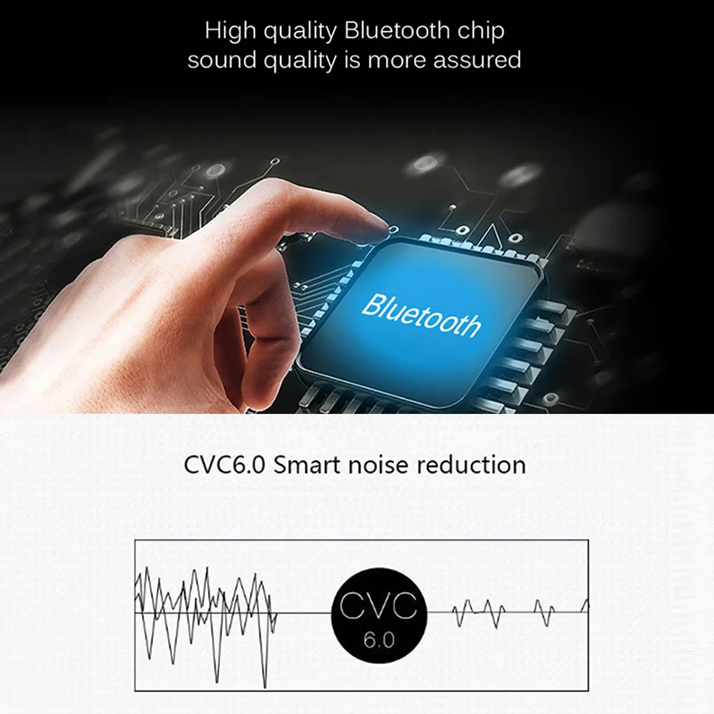 Cewaal Bluetooth наушники, беспроводные наушники 5,0, Спортивная гарнитура с шейным басом, стерео, водонепроницаемые с микрофоном для iPhone, Xiaomi
