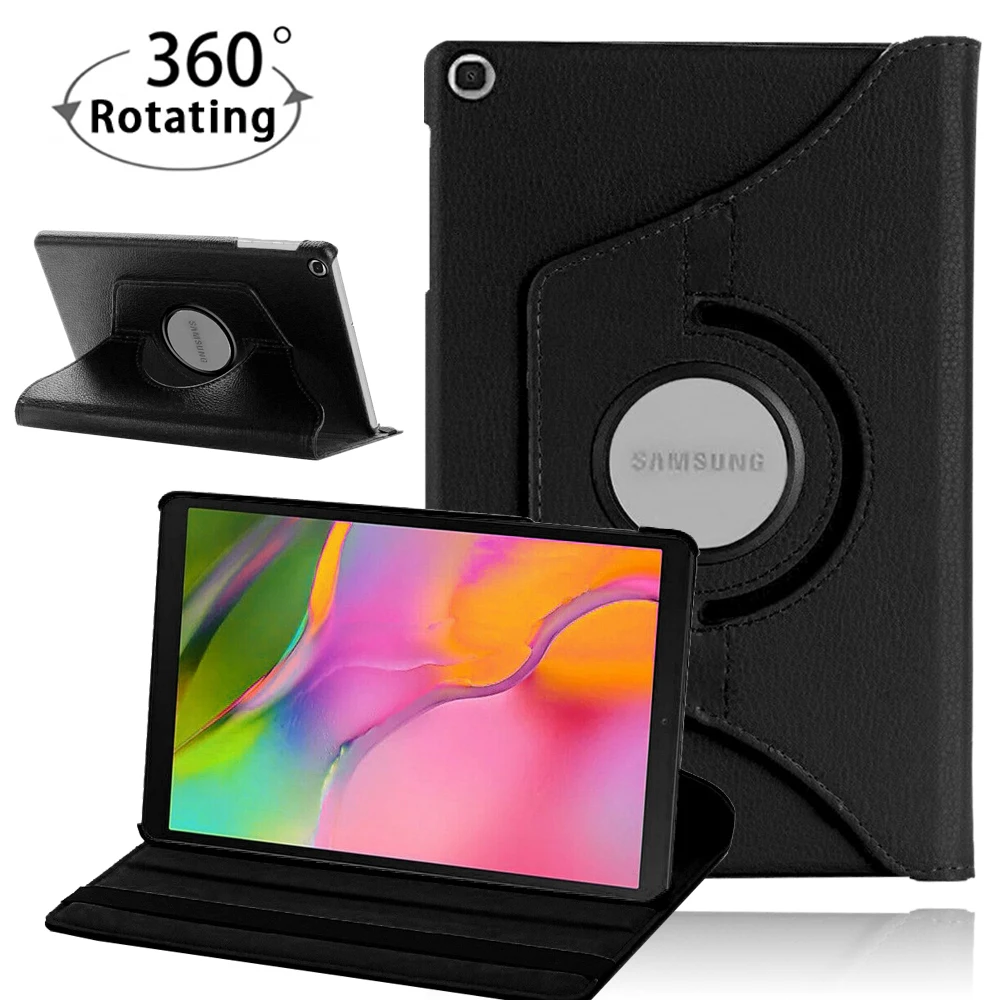 Вращающийся на 360 Градусов Кожаный чехол-подставка для Samsung Galaxy Tab A 10 1 дюймов 2019 T510