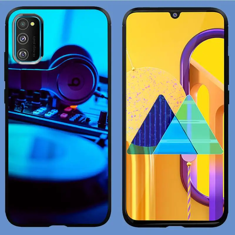 

Techno Music Phone Case For Samsung S6 S7 S8 S9 S10 E S20 Edge plus lite 2019 Black soft nax fundas cover