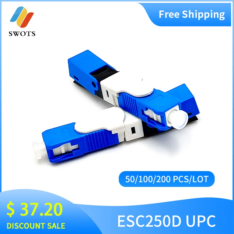 UNIKIT FTTH ESC250D одномодовый волоконно оптический SC /UPC Быстрый полевой монтажный