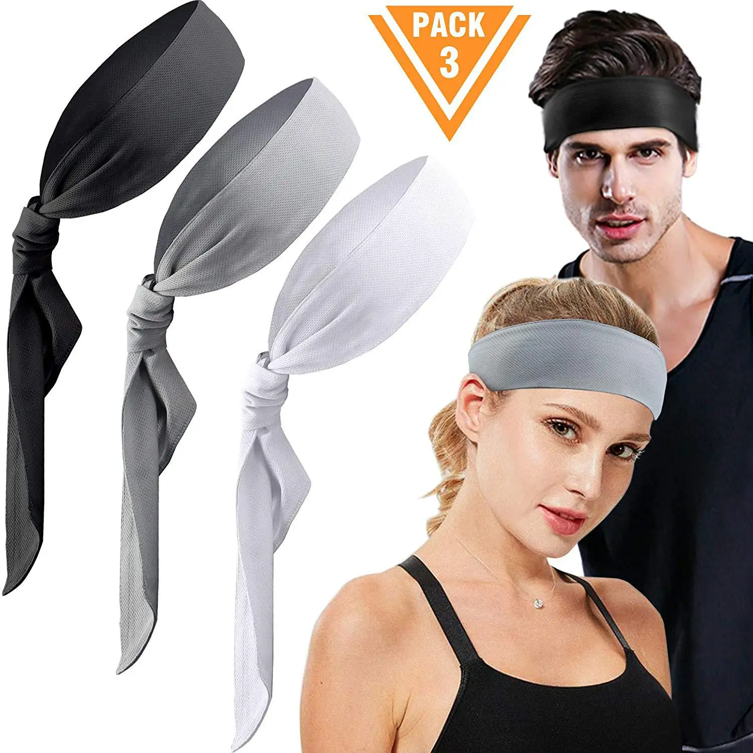 

Women's Open Yoga Headband Sports Bandage Pirate Sweat Stoppers Sports Band