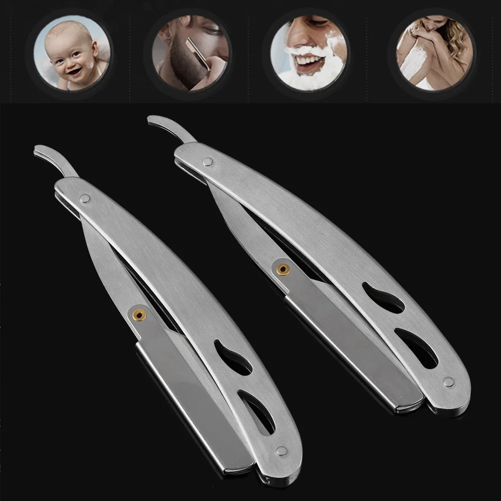 1 шт. складной бритвенный станок из нержавеющей стали | Красота и здоровье