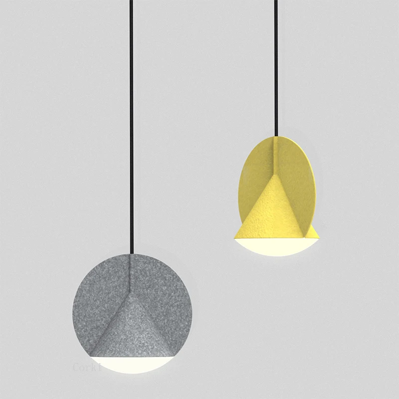 Подвесные светильники из пенополимера в скандинавском стиле креативные