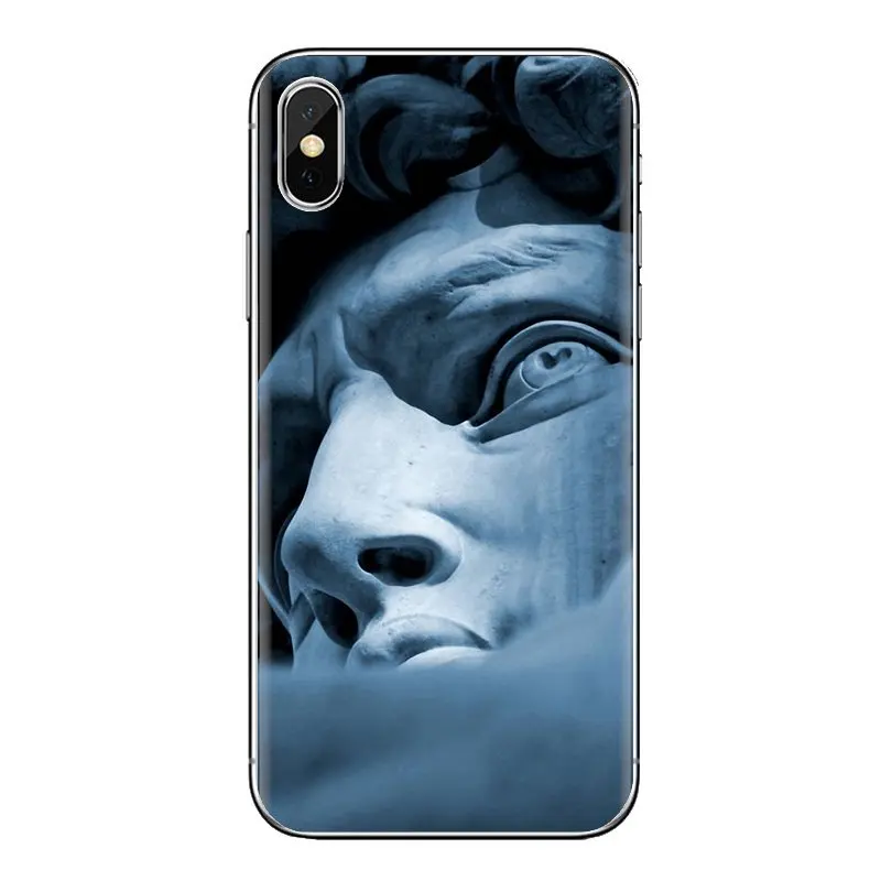Michelangelo Statue of David Silicone Bag Case For HTC One U11 U12 X9 M7 M8 A9 M9 M10 E9 Plus Desire 630 530 626 628 816 820 830 |
