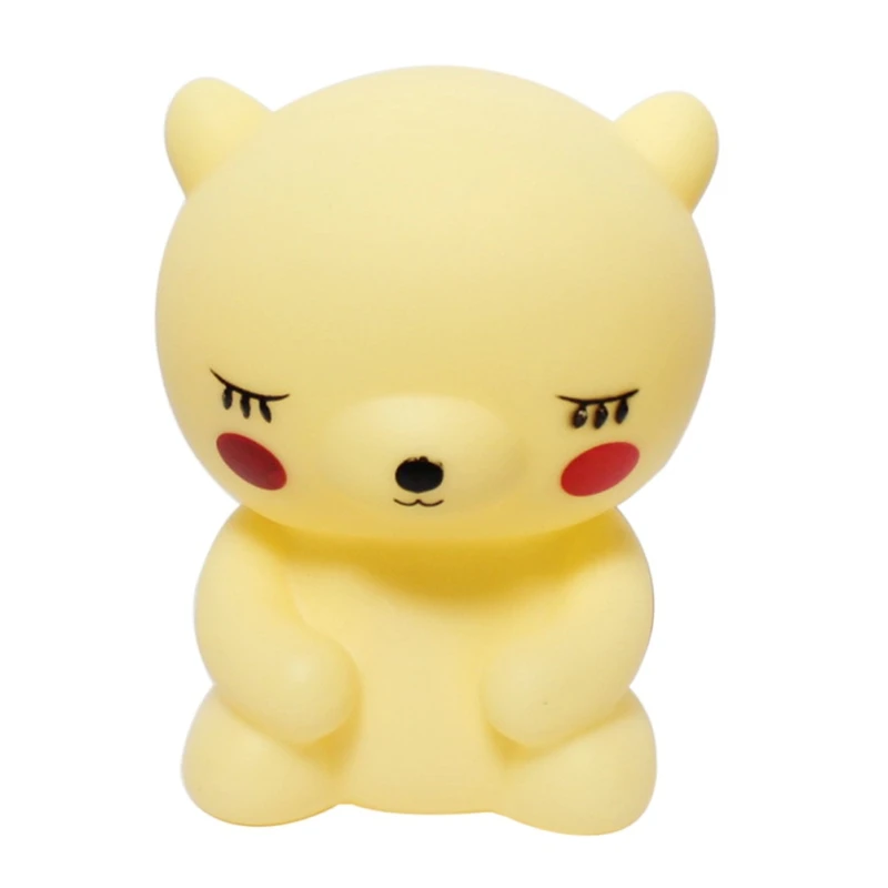 Apple Bear светодиодный ночник для детей детская прикроватная лампа многоцветный