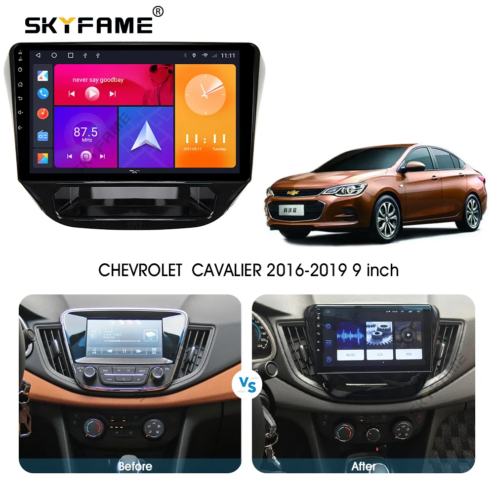 

Автомобильная Мультимедийная система SKYFAME, стерео-система на Android, с радио, проигрывателем для Chevrolet Rider