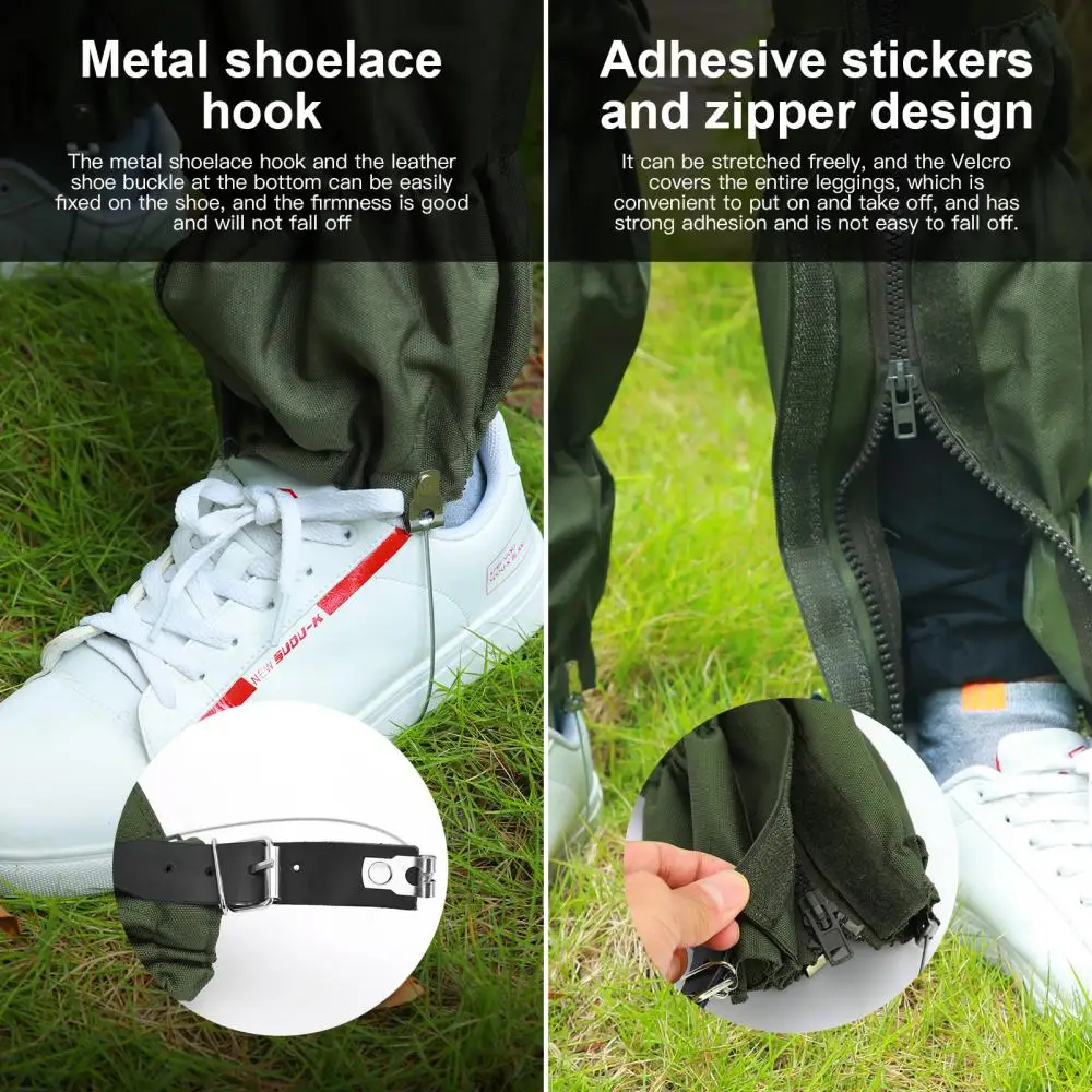 Защитные сапоги для ног регулируемые водонепроницаемые 2 шт. | Спорт и