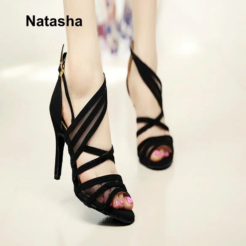 Обувь для латиноамериканских танцев Natasha национальный стандарт женские замшевые