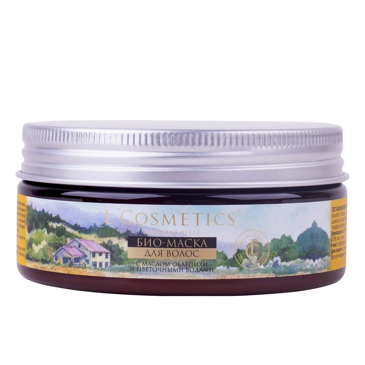 Био-маска для волос с маслом облепихи и цветочными водами 150 мл | Красота здоровье