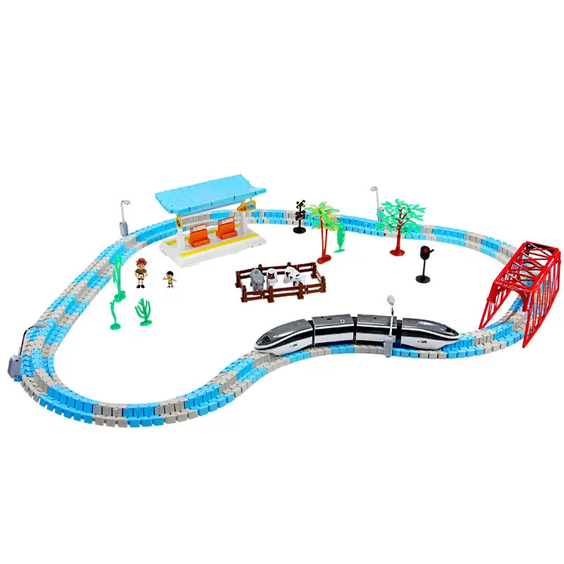 Змея Электрический поезд управление жестами железная дорога игрушка RC Поезда