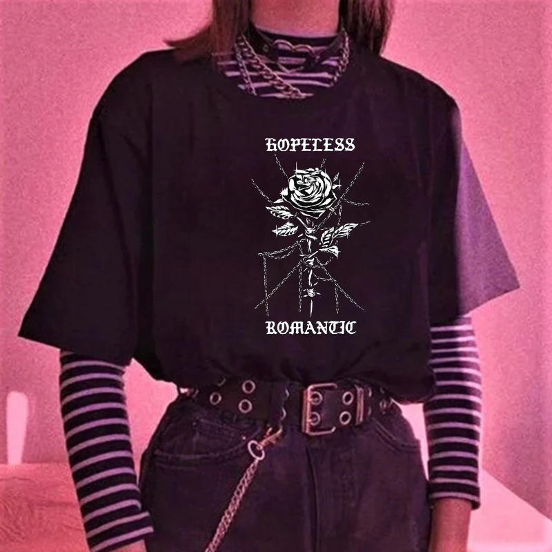 

Женская модная футболка с надписями, в стиле Харадзюку