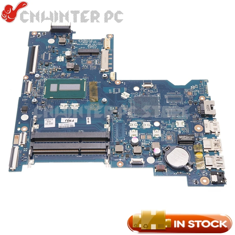 Nokotion AHL50 ABL52 LA-C701P 828178-001 828178-501 828178-601 для HP 15-AC 15-AY материнская плата ноутбука SR27G