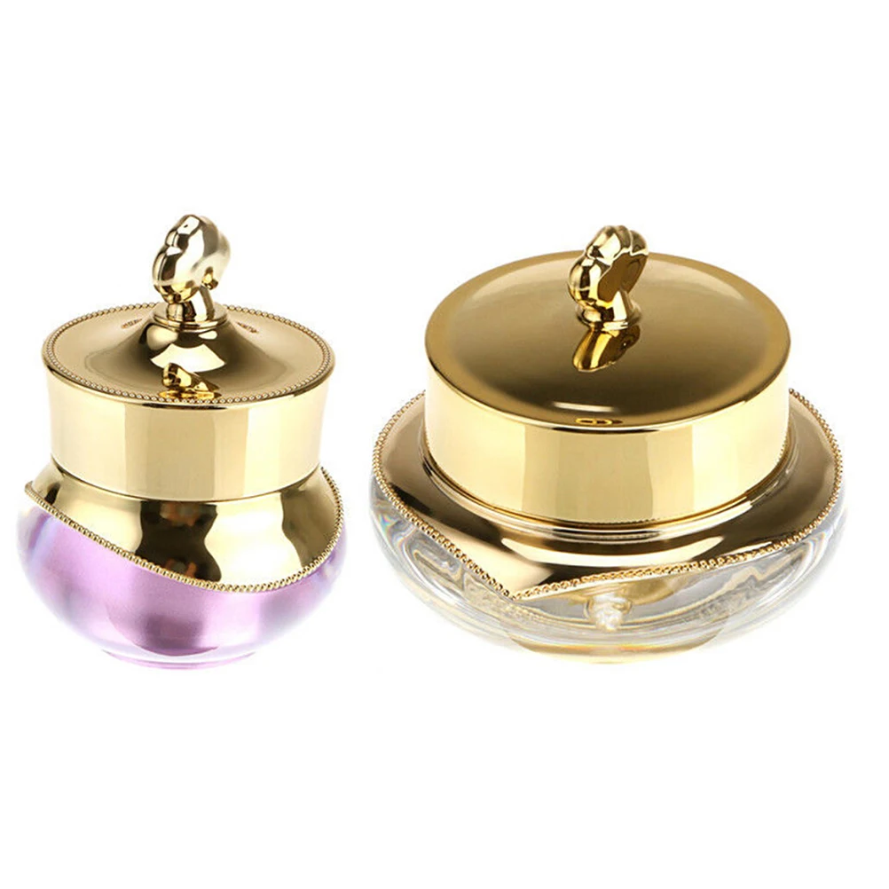 1 шт. пластиковый контейнер для косметики и лосьона в форме короны|Многоразовые