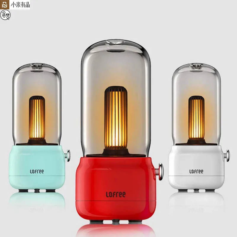 

Youpin Lofree Candly Light Portable 1800K LED Sound Source Atmosphere Retro Night Light Table Lamp Bar Decor Creative Lamps
