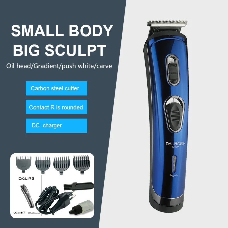 

DALING-1021Electric Hair Cutting Machine Hair Clipper Rechargeable Trimmer for Men Barber Professional Beard Trimmer