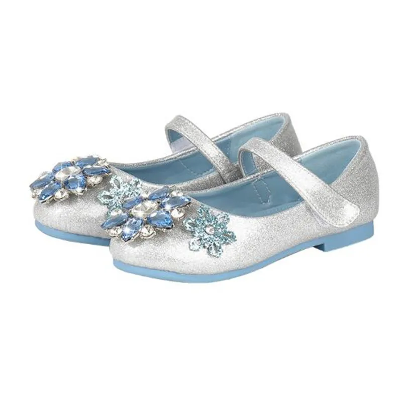 

Туфли принцессы с кристаллами для девочек, новинка весны 2020, обувь для маленьких девочек, детская обувь для выступлений
