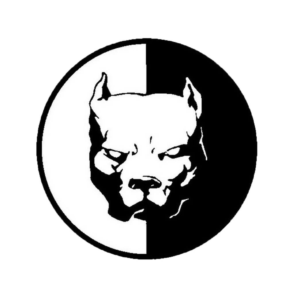 Светоотражающая собака наклейка на машину мотоцикл для автомобиля 3D наклейки