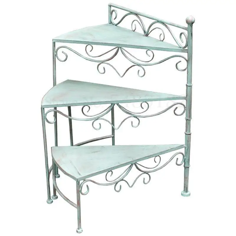 600 садовая Европейская стойка для цветов трехслойная Штабелируемая треугольная