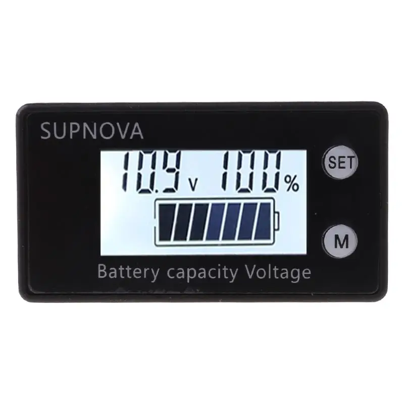 Свинцово кислотный литиевый LiFePO4 индикатор емкости аккумулятора для автомобиля