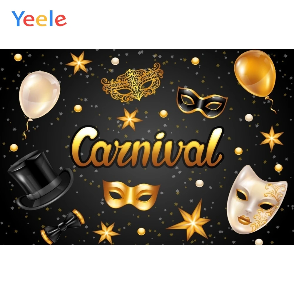 Yeele маскарадвечерние чный фон для фотосъемки с изображением воздушных шаров и