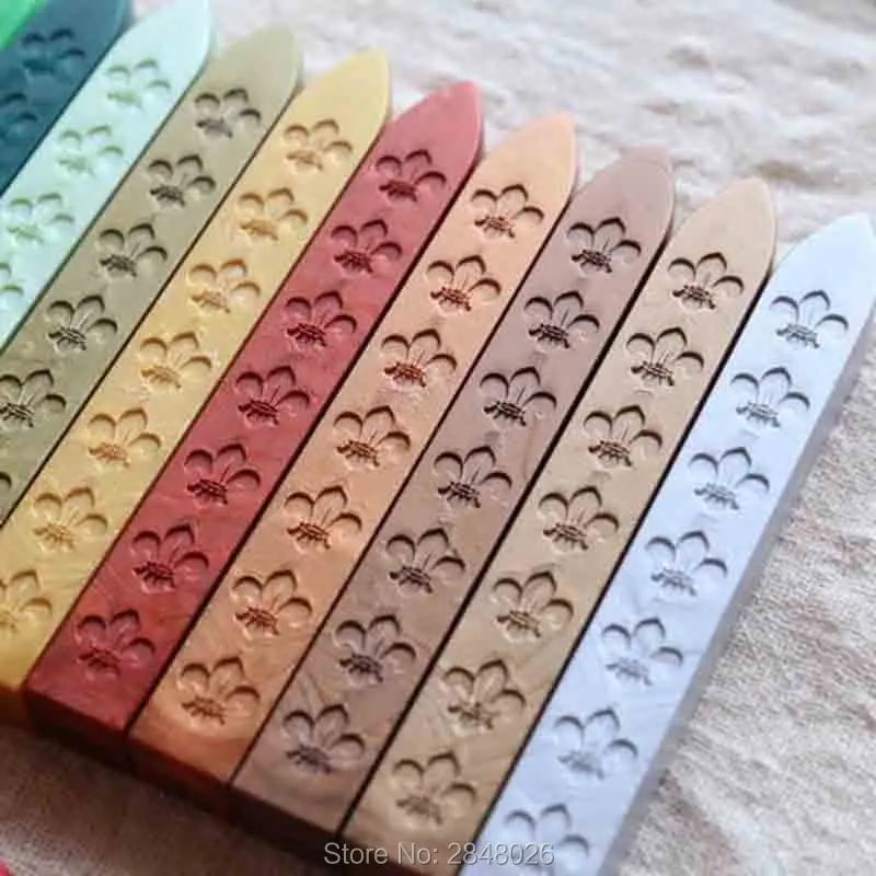 40 цветов восковые палочки для герметизации конвертов цветные бусины | Дом и сад