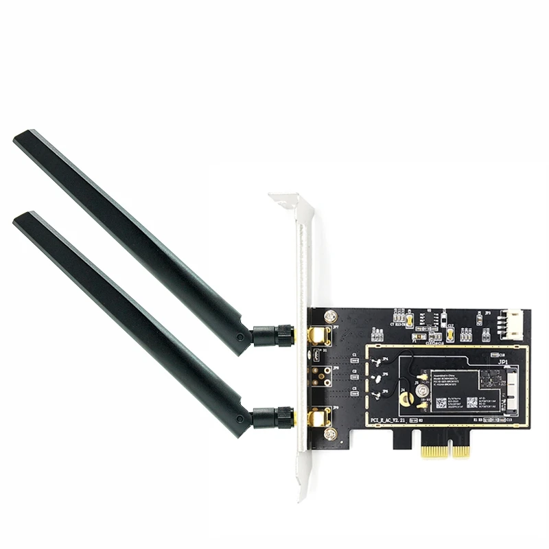 BCM94360CS2 BCM943224PCIEBT2 Wlan Wi-Fi карта для рабочего стола PCIe PCI-E 1X конвертер двухдиапазонный