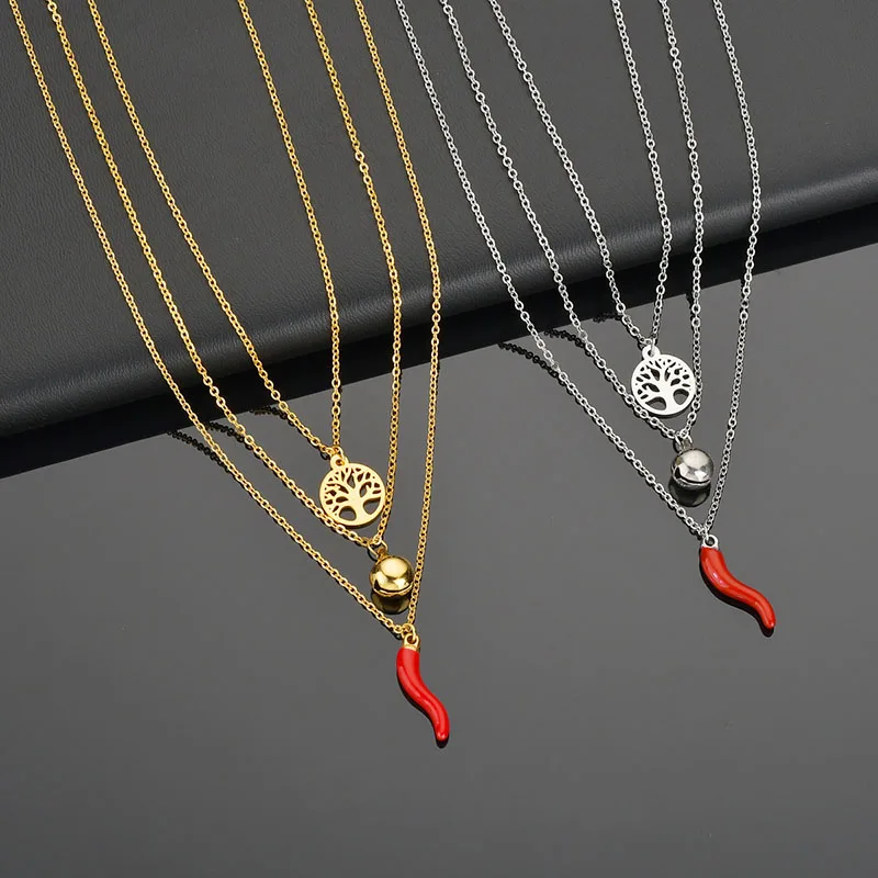 ELSEMADE подвеска Звезда Луна ожерелье для женщин ювелирные изделия из нержавеющей