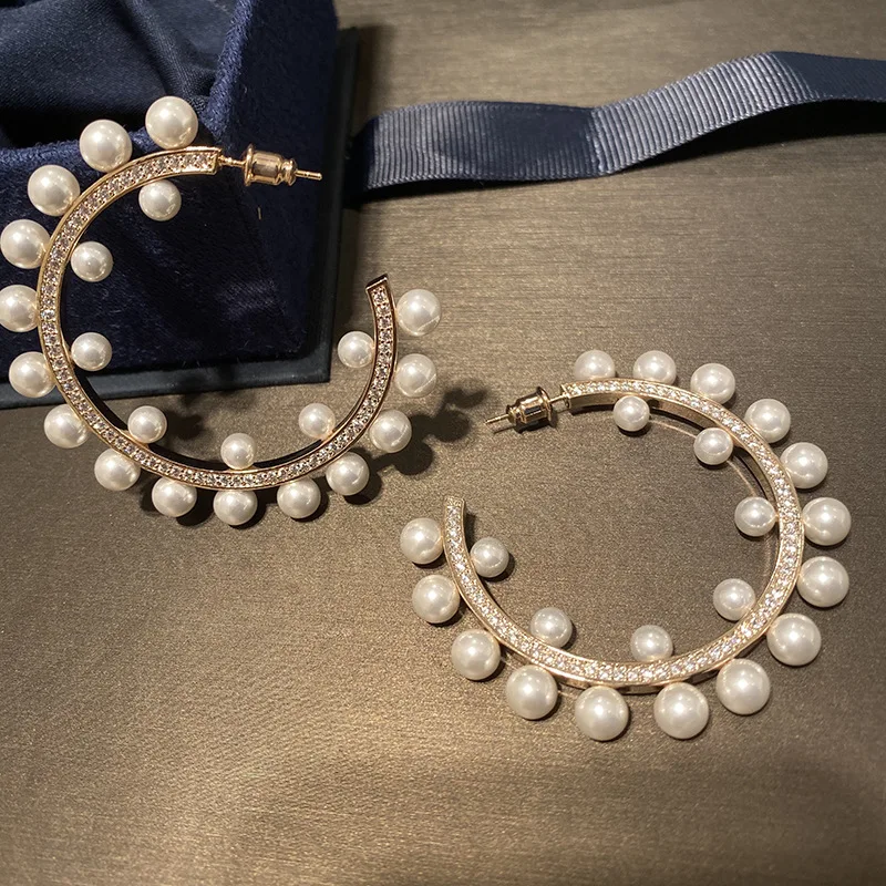 Женские серьги гвоздики с белым жемчугом|Серьги-гвоздики| |