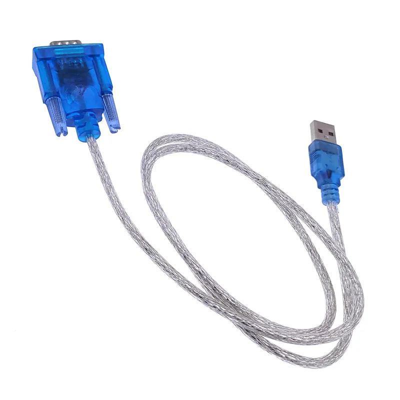 Кабель CH340 USB-RS232 последовательный общая длина 80 см 9-контактный DB9 кабель серийный