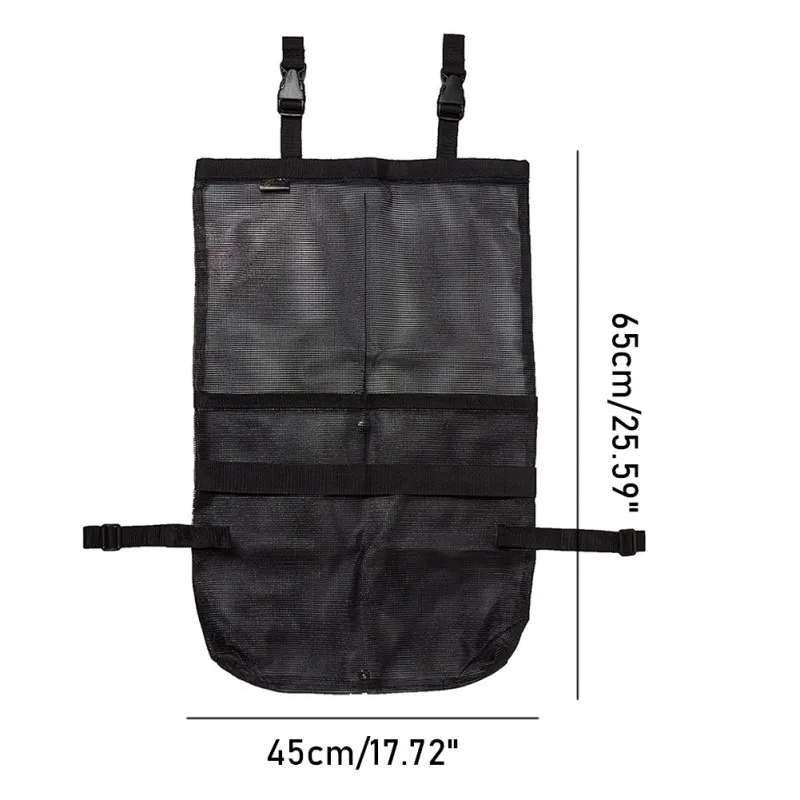 

Wheelchair Oxygen Cylinder Bag Portable Storage Pouch Universal Wheel Chair Oxygen Tank Waterproof Black Hanging Bag