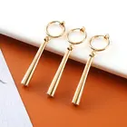 Roronoa Зоро серьги-гвоздики женские креативные серьги женские модные ювелирные изделия для девушек золотого цвета элегантные модные металлические серьги