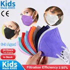 Многоцветная маска FFP2 для детей, Пылезащитная, многоцветная