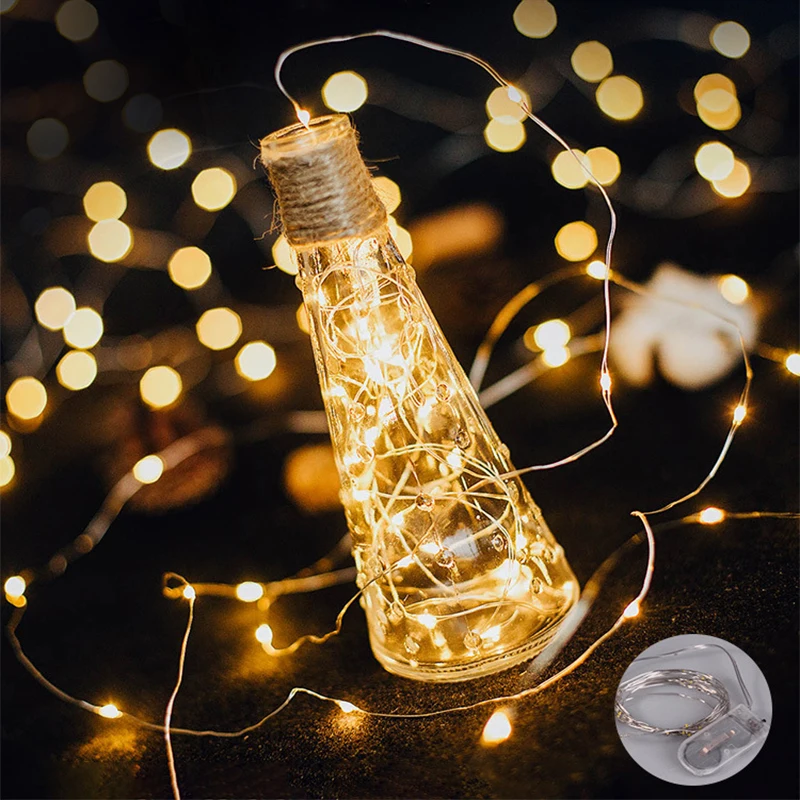 Гирлянда светодиодная на медном проводе | Дом и сад